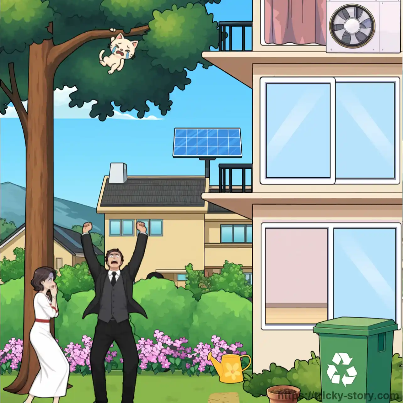 Tricky Story Level 25 Solution Walkthrough